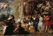 Peter Paul Rubens Garden of Love Spain oil painting artist